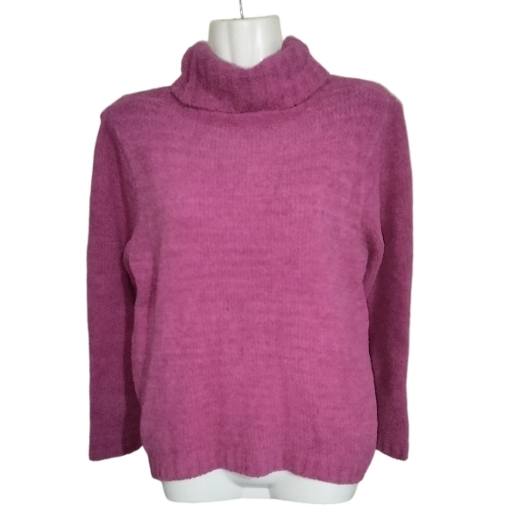 Pink fluffy sweater